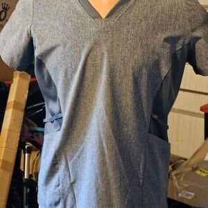 Hanes Womens Scrub Set